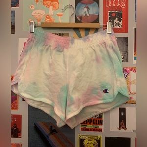 Champion tie-dye shorts, Size M